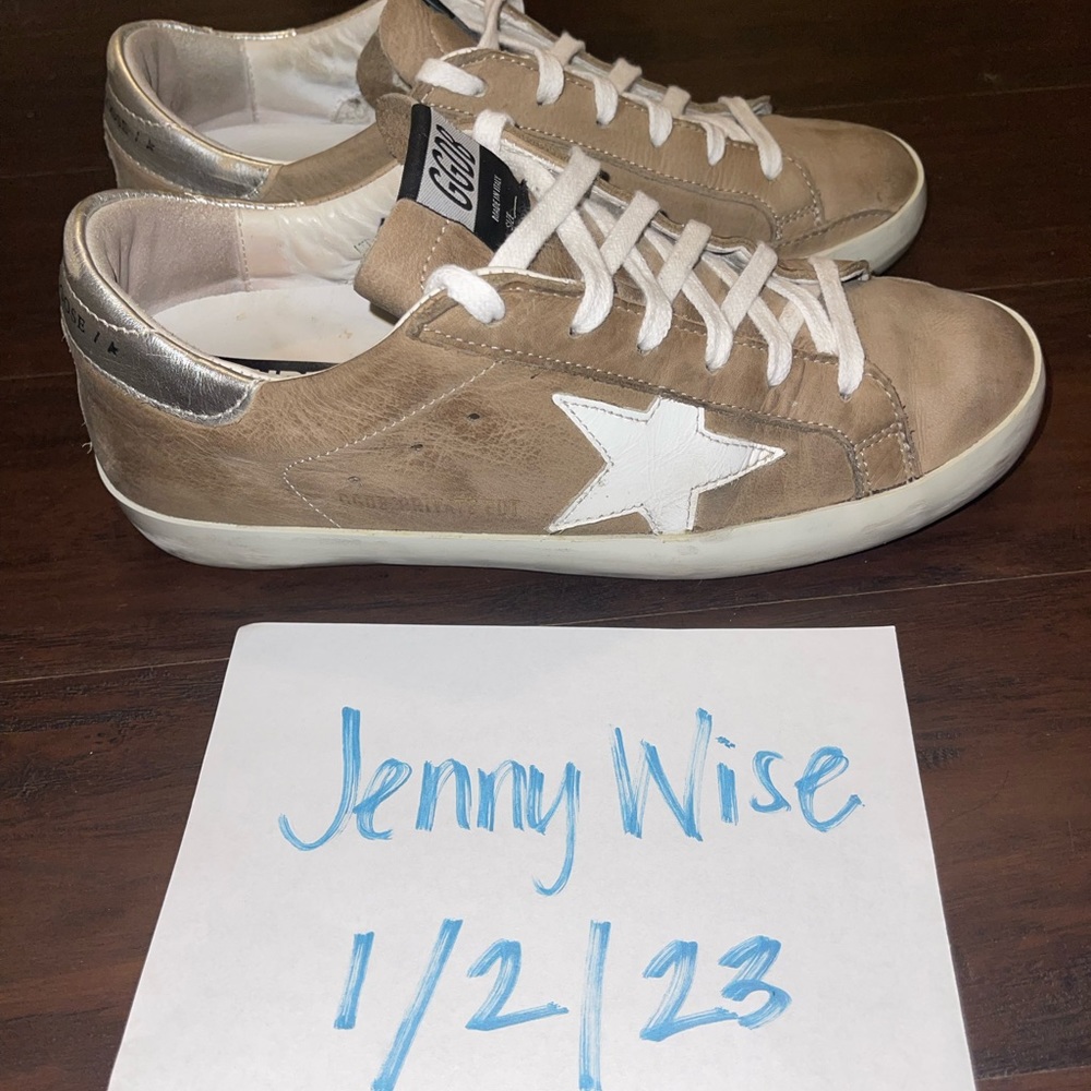 EUC Golden Goose Super Stars Size 39